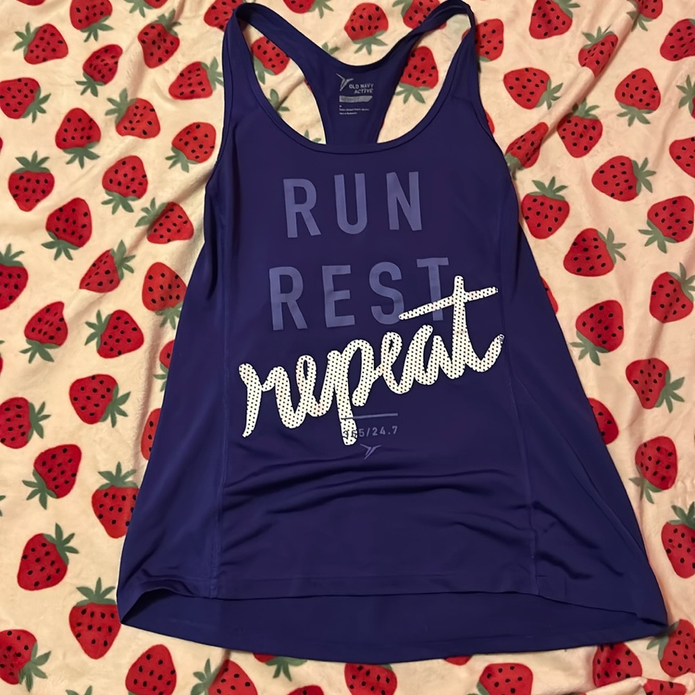 Active Semi-Fitted Tank Top